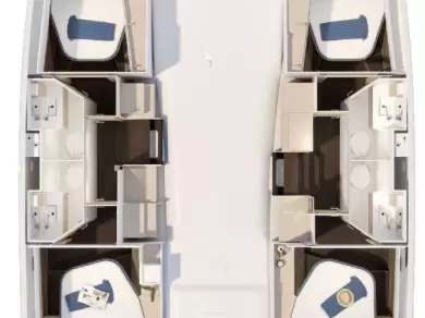 Hyra Katamaran  med eller utan skeppare Fountaine Pajot Trogir  