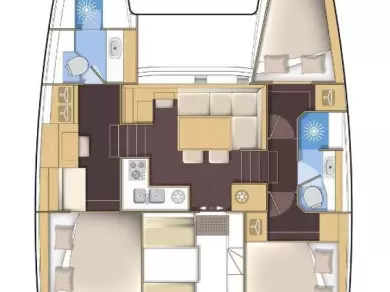 Lagoon Lagoon 40 Motor Yacht charter bareboat eller skeppad i Šibenik 