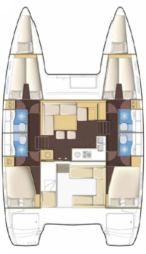 Båtuthyrning Lagoon Lagoon 400 S2 i Šibenik  på Samboat 