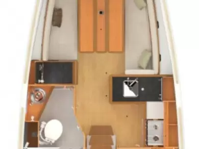 Jeanneau Sun Odyssey 349 charter bareboat eller skeppad i Zadar