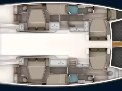 Yacht charter Sant Antoni de Portmany billig Aventura 45