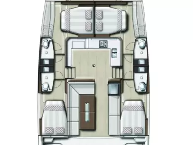 Bali Bali Catspace Voile charter bareboat eller skeppad i Sant Antoni de Portmany