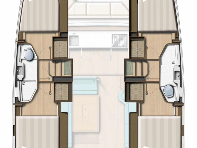 Hyra Katamaran  med eller utan skeppare Bali Eden Island 