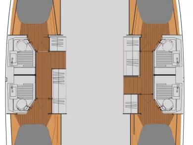 Hyr en Fountaine Pajot Astrea 42 Donji Seget 