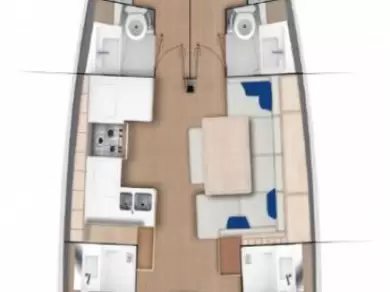 Jeanneau Sun Odyssey 490 charter bareboat eller skeppad i Alimos