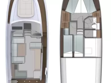 Uthyrning Lyx yacht Greenline Yachts med en båtlicens 