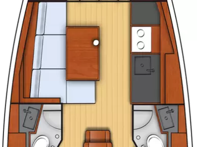 Yacht charter Biograd Na Moru billig Oceanis 38.1