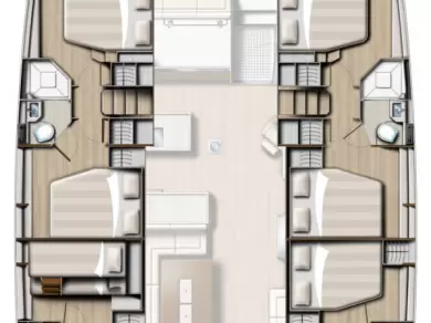 Yacht charter Alimos billig Bali 5.4