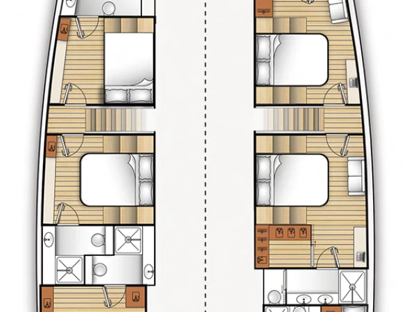 Yacht charter Alimos billig Moon 60 sail