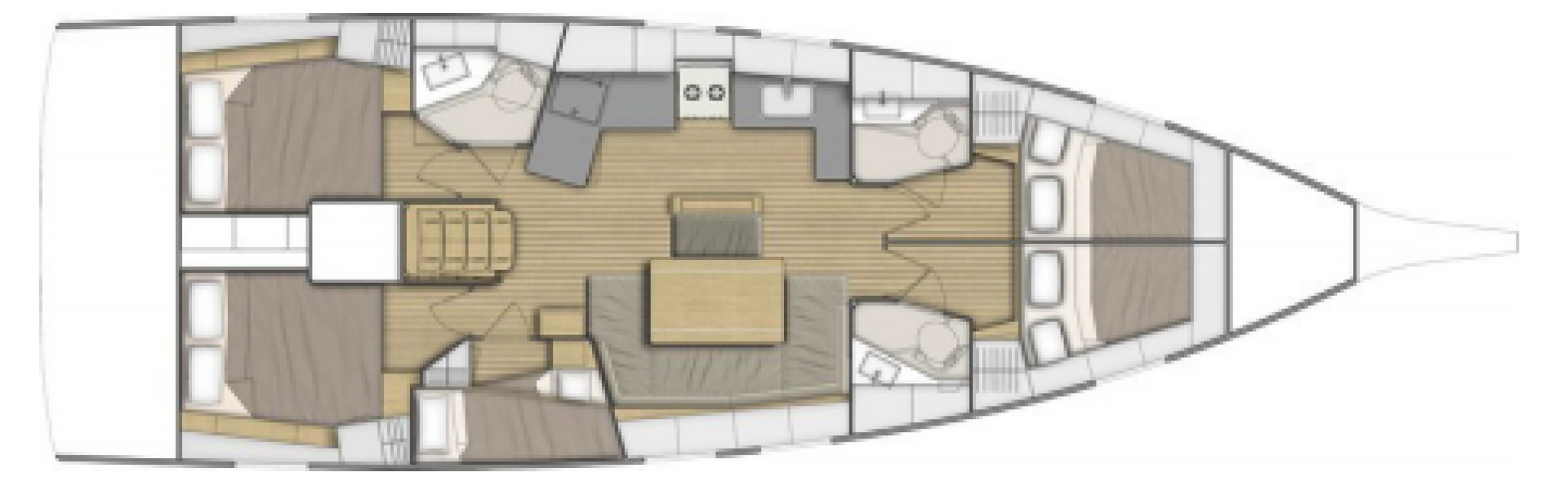 Hyr en Bénéteau Oceanis 46.1 Rhodes (City) 