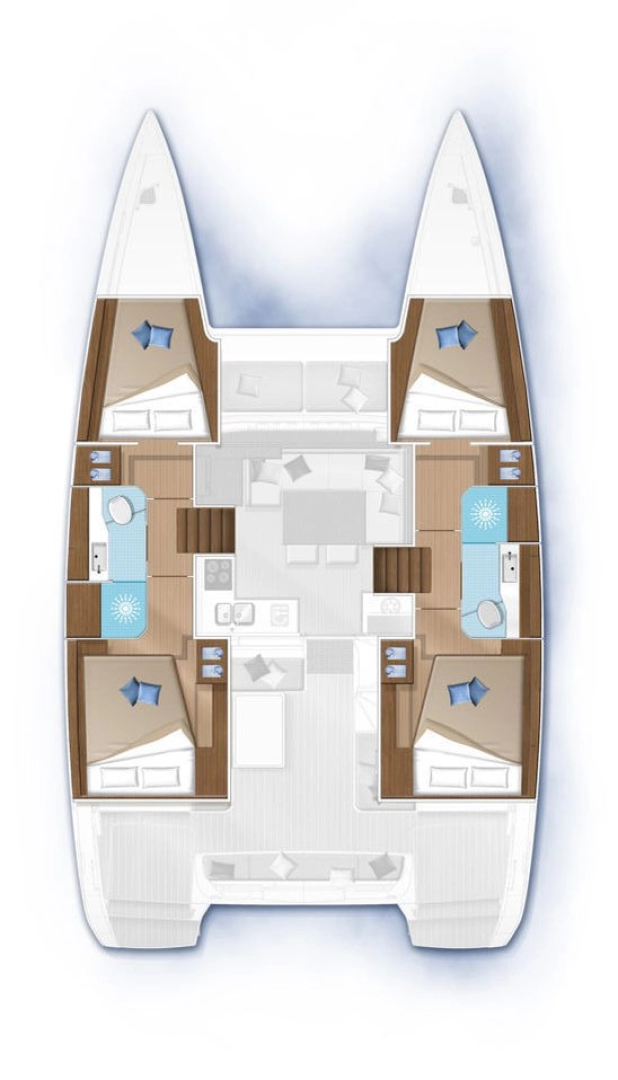 Yacht charter Donji Seget billig Lagoon 40