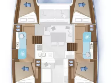 Yacht charter Donji Seget billig Lagoon 40