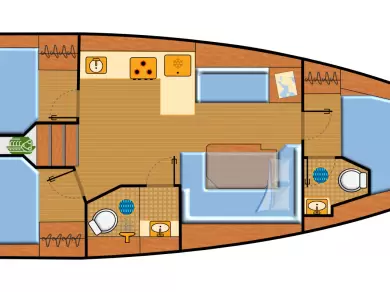 Yacht charter Pula  billig Bavaria C38