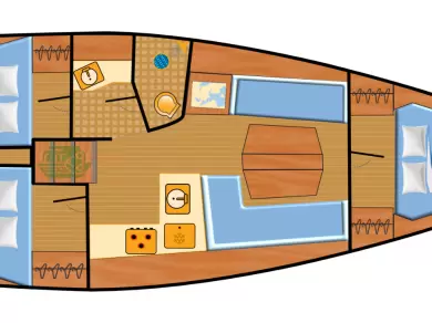 Hyr en Dehler Dehler 38 SQ Punat 