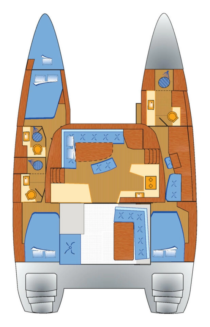 Yacht charter Biograd Na Moru billig Lagoon 42