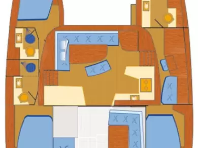 Båtuthyrning Lagoon Lagoon 42 i Rogoznica på Samboat 