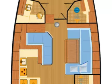 Hyra Segelbåt  med eller utan skeppare Bénéteau Rogoznica 