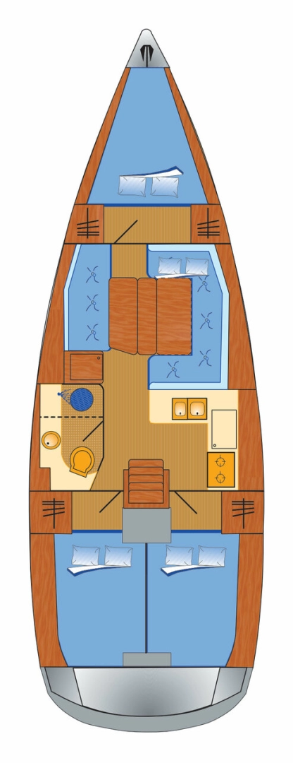 Uthyrning Segelbåt  i Punat - Jeanneau Sun Odyssey 389