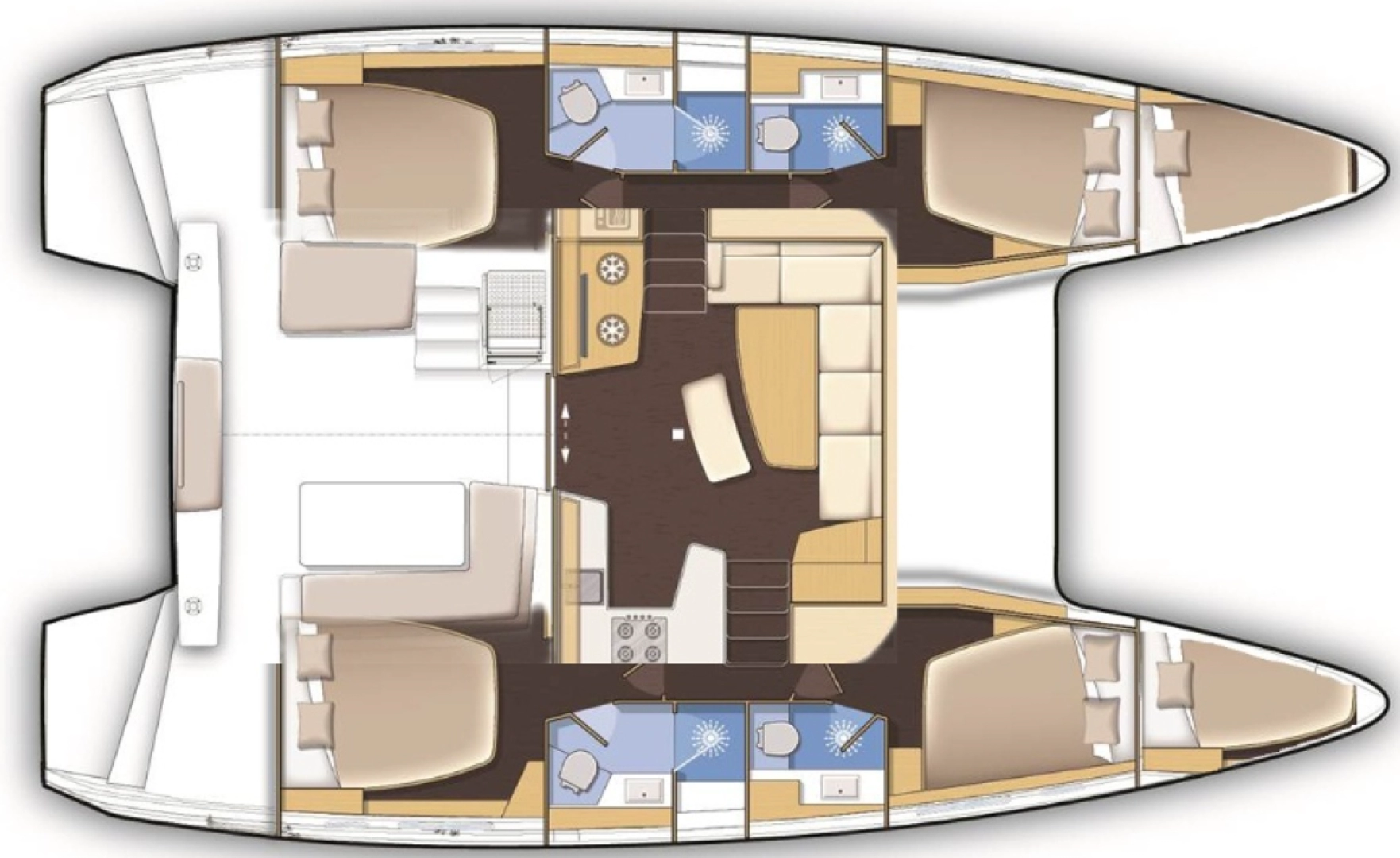 Katamaran  för uthyrning Lefkáda till det bästa priset 