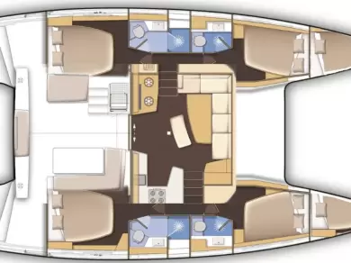 Katamaran  för uthyrning Lefkáda till det bästa priset 