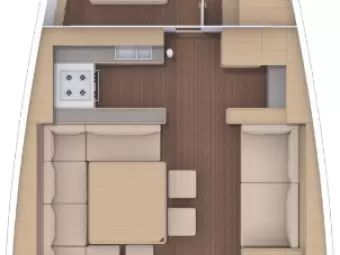 Hyra Segelbåt  med eller utan skeppare Dufour Primošten  