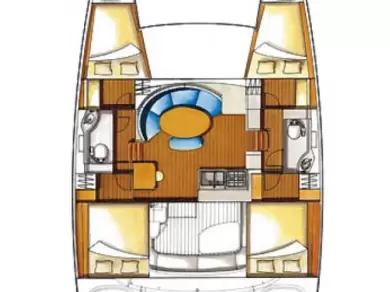Lagoon Lagoon 380 charter bareboat eller skeppad i Punat