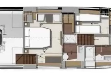 Uthyrning Lyx yacht i Podstrana - Jeanneau Prestige 590