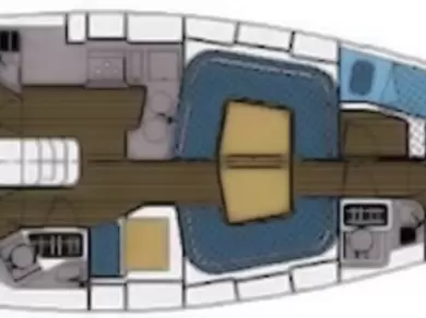 Hyr en Elan Impression 434 Alimos 