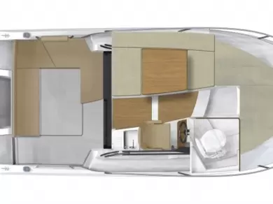 Bénéteau Antares 8 OB charter bareboat eller skeppad i Biograd Na Moru