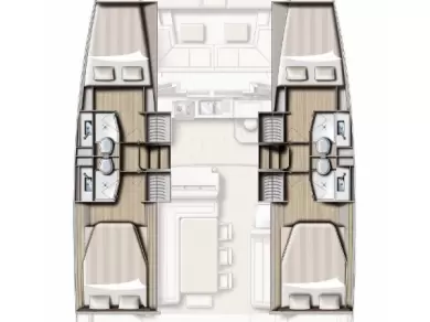 Uthyrning Katamaran  i Rogoznica - Bali Bali 4.0