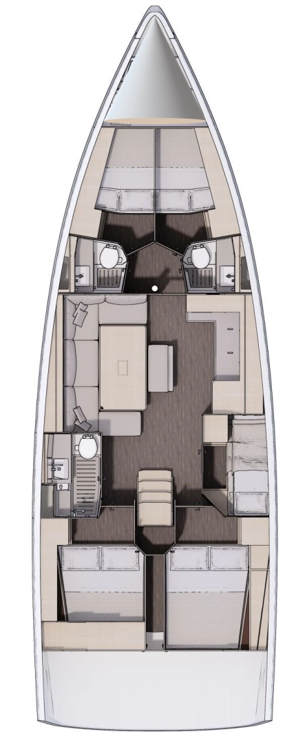 Yacht charter Šibenik  billig Dufour 470