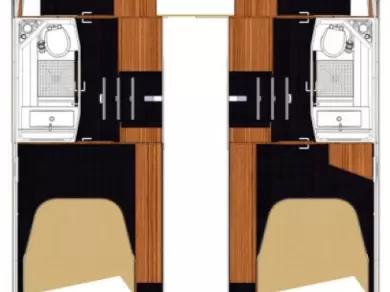 Hyra Motorbåt  med eller utan skeppare Fountaine Pajot Trogir  