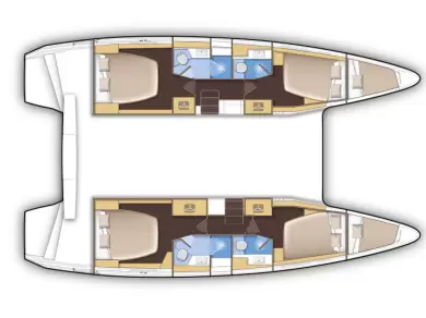 Katamaran  för uthyrning Alimos till det bästa priset 