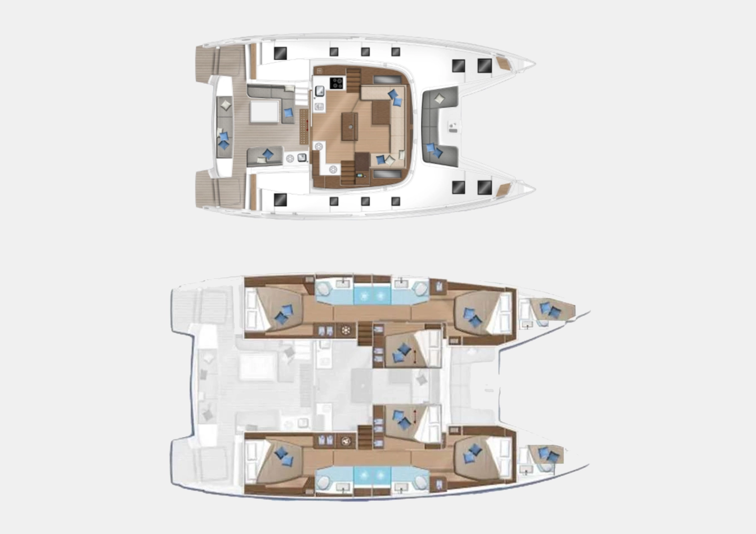 Yacht charter Alimos billig Lagoon 50