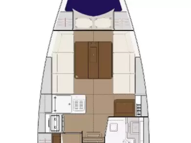 Hyra Segelbåt  med eller utan skeppare Dufour Punat 