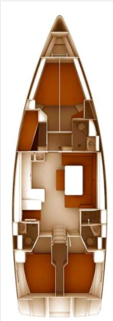 Bavaria Cruiser 51 charter bareboat eller skeppad i Donji Seget