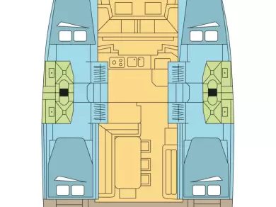Hyra Katamaran  med eller utan skeppare Bali Airlie Beach 
