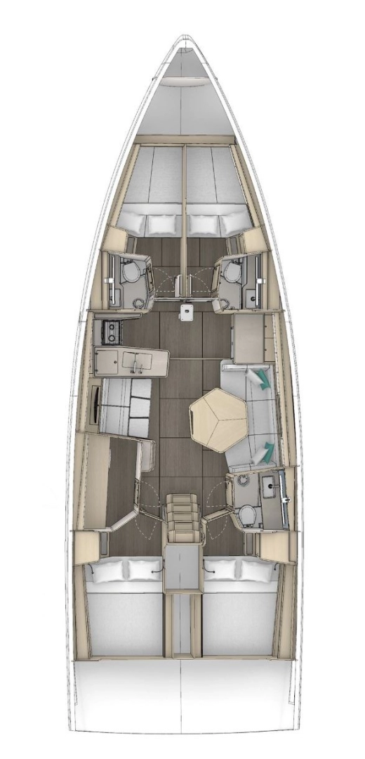Segelbåt  för uthyrning Donji Seget till det bästa priset 