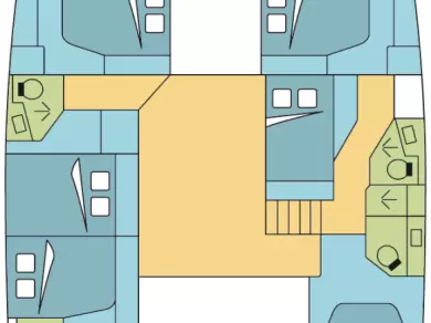 Uthyrning Mai Khao - Fountaine Pajot Saba 50 av Samboat 