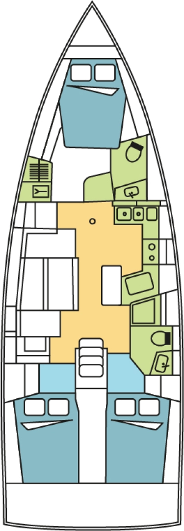 Bénéteau Oceanis 40.1 charter bareboat eller skeppad i Pozzuoli