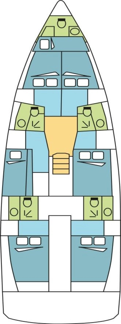 Båtuthyrning Jeanneau Sun Loft 47 i Donji Seget på Samboat 