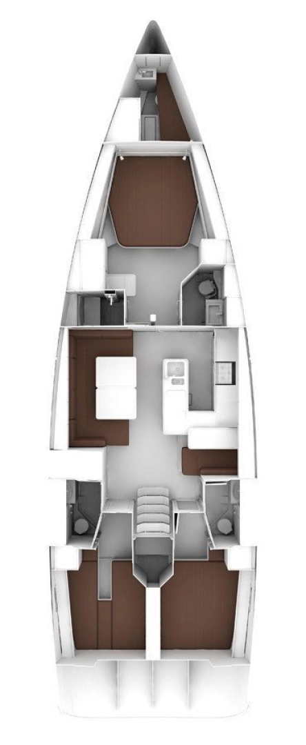Bavaria Cruiser 56 charter bareboat eller skeppad i Rhodes (City)
