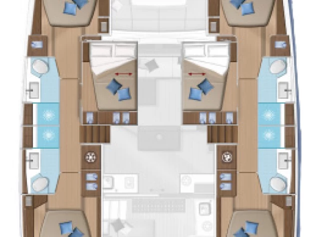 Uthyrning Katamaran  Lagoon med en båtlicens 