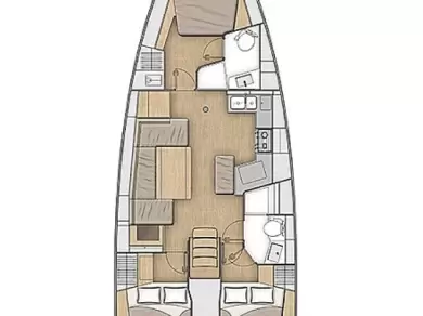 Bénéteau Oceanis 40.1 charter bareboat eller skeppad i Lefkáda