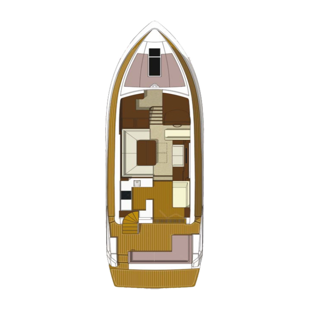 Uthyrning Lyx yacht Galeon med en båtlicens 