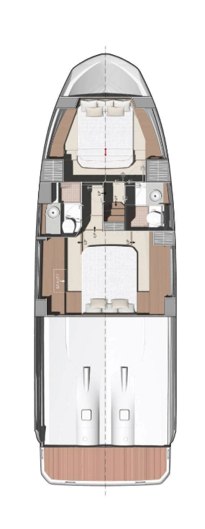Jeanneau Prestige 420 Fly charter bareboat eller skeppad i Medulin