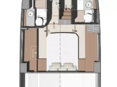 Jeanneau Prestige 420 Fly charter bareboat eller skeppad i Medulin