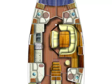 Yacht charter Donji Seget billig Sun Odyssey 49