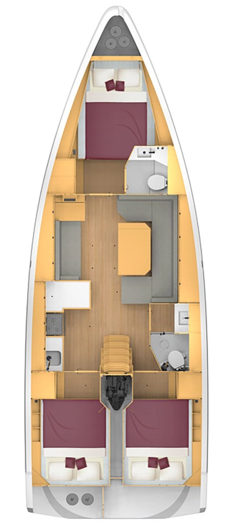 Uthyrning Mykonos (ostrov) - Bavaria Bavaria C42 av Samboat 