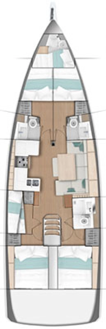 Hyr en Jeanneau Sun Odyssey 490 Alimos 